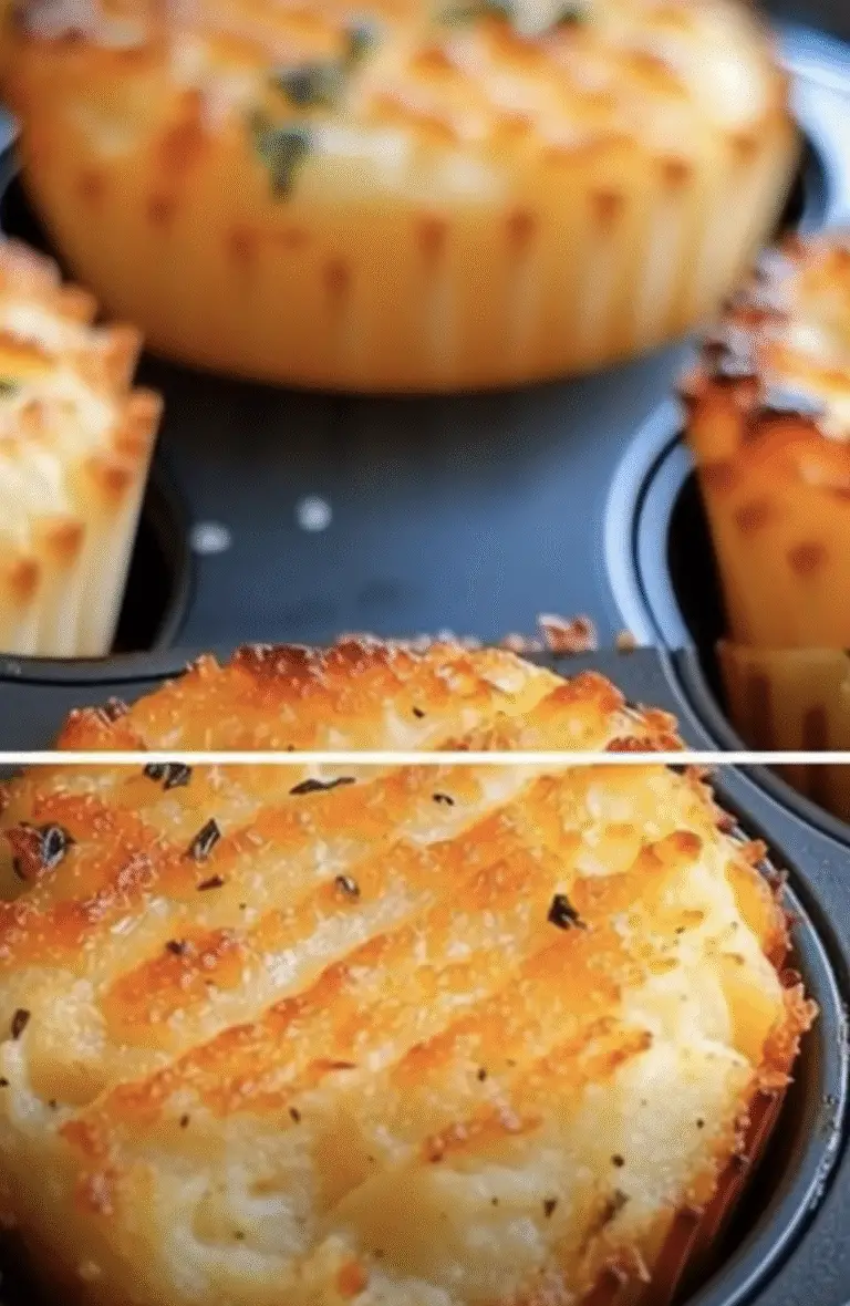 Mashed Potato Muffins – Crispy Outside, Creamy Inside