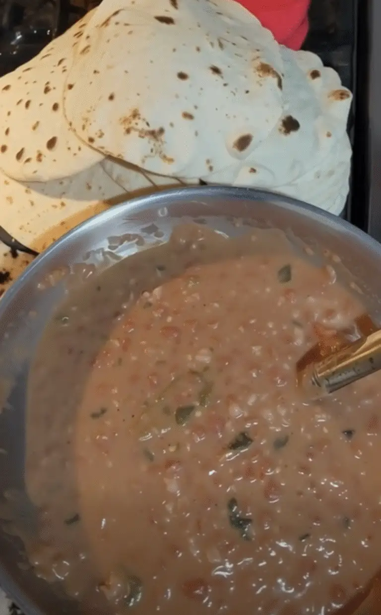 Fresh Pot of Beans and Tortillas – Hearty, Homemade, and Delicious