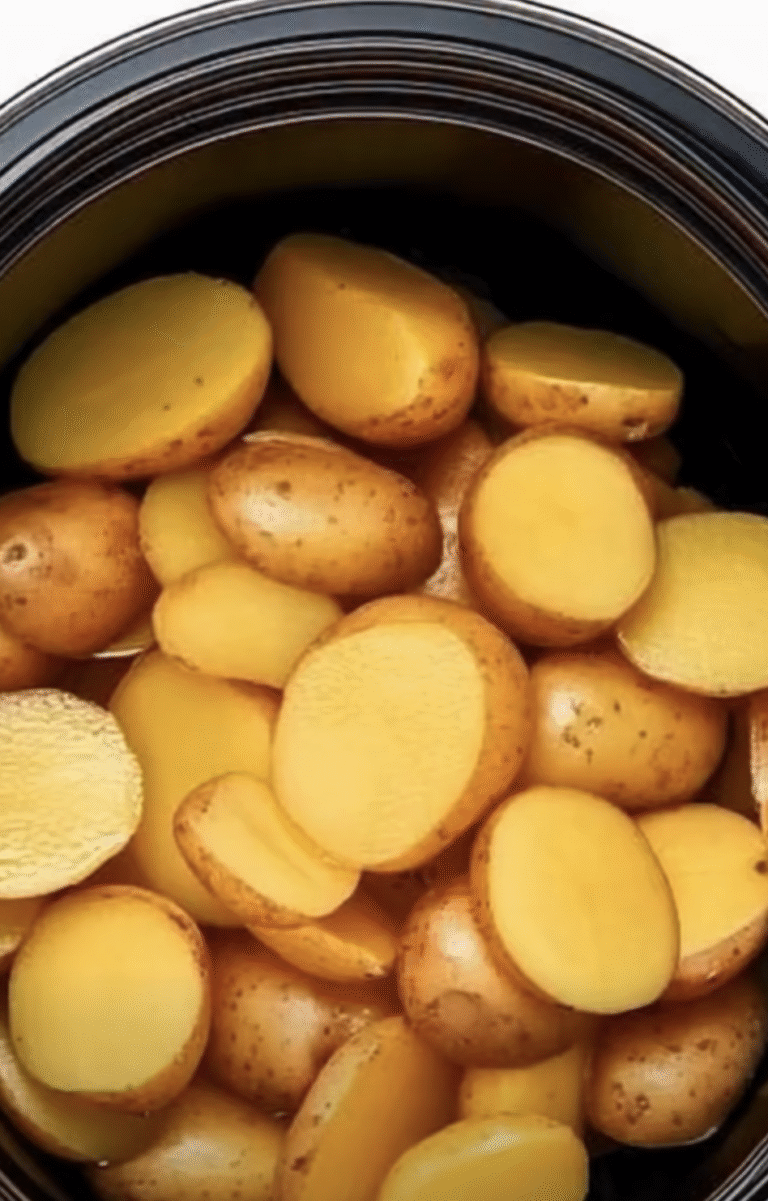 Slow Cooker Lemon Dill Potatoes