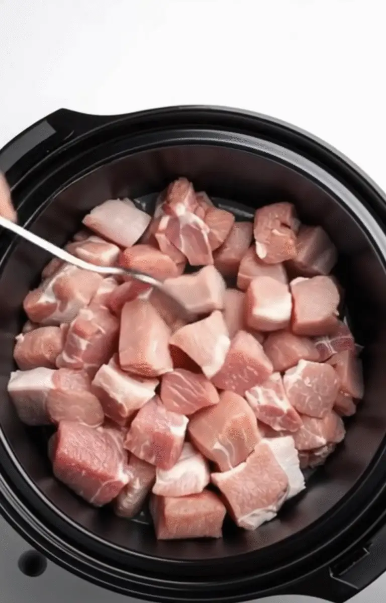 Slow Cooker Garlic Herb Pork