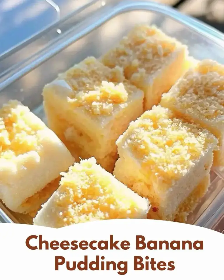 Cheesecake Banana Pudding Bites