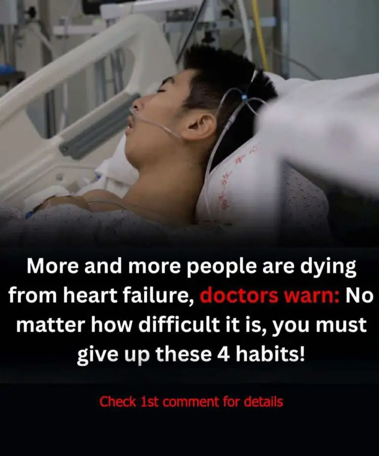 More People Are Dying from Heart Failure: Give Up These 4 Habits Now