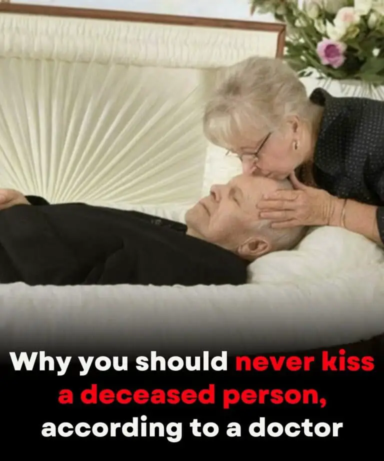 Why Some Doctors Advise Against Kissing a Deceased Loved One