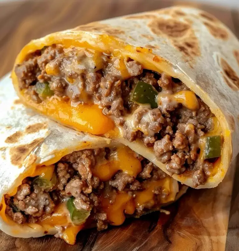 Grilled Cheeseburger Wraps: A Tasty Twist on a Classic