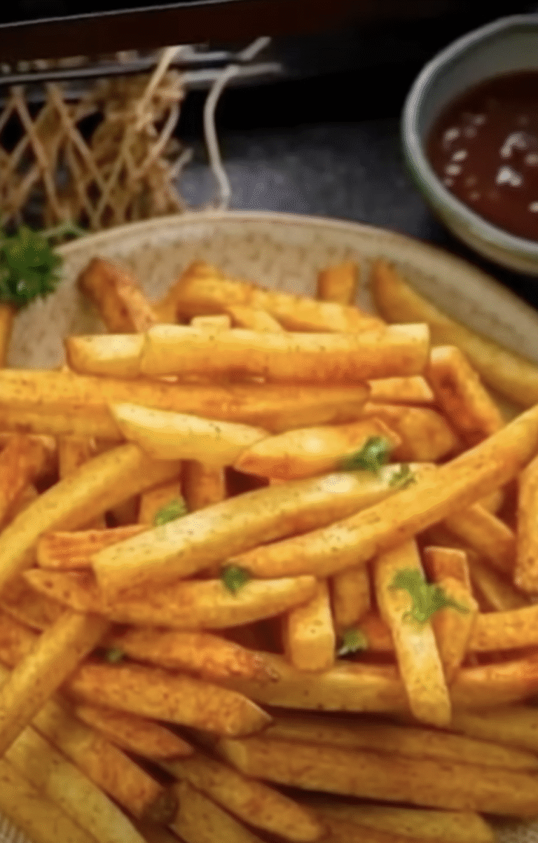 Crispy Oven-Baked Potato Wedges – Golden, Crunchy, and Easy
