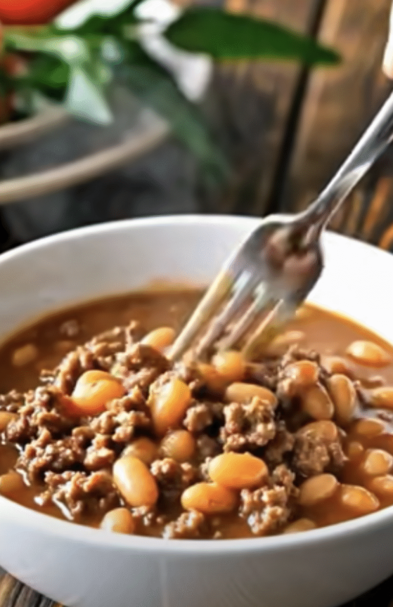 Slow Cooker 5-Ingredient Amish Calico Beans