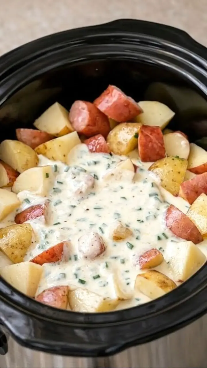 Slow Cooker Ranch Potatoes