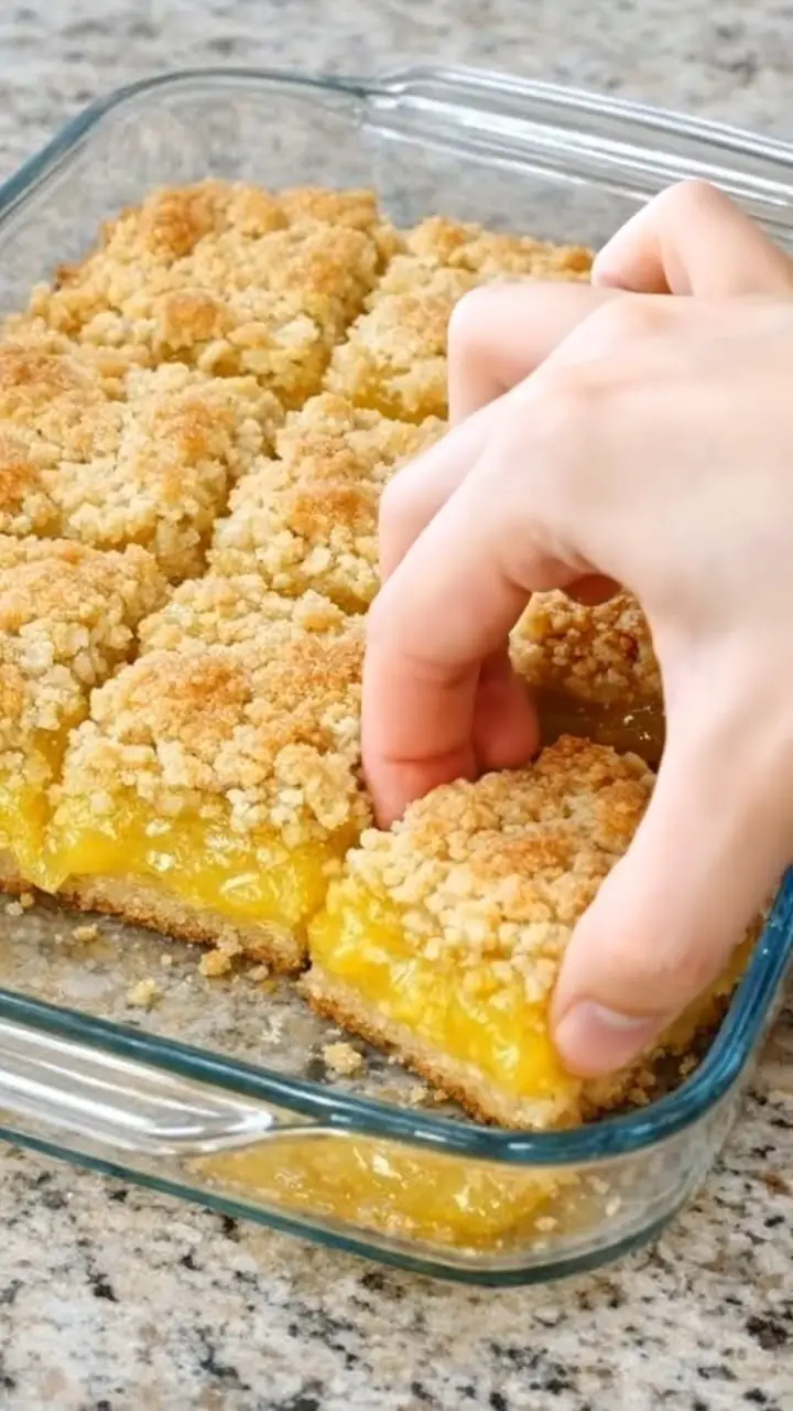 3-Ingredient Lemon Bars: Easy Bright Dessert Bars Everyone Requests
