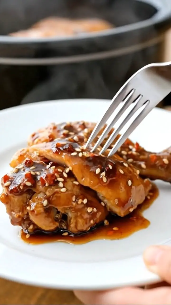 Best Slow Cooker Honey Sriracha Chicken Recipe
