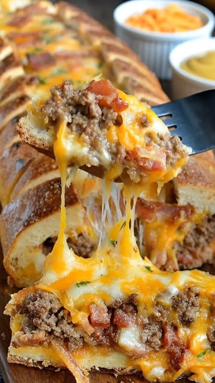 Garbage Bread: The Ultimate Cheesy Stuffed Loaf for Easy Dinners