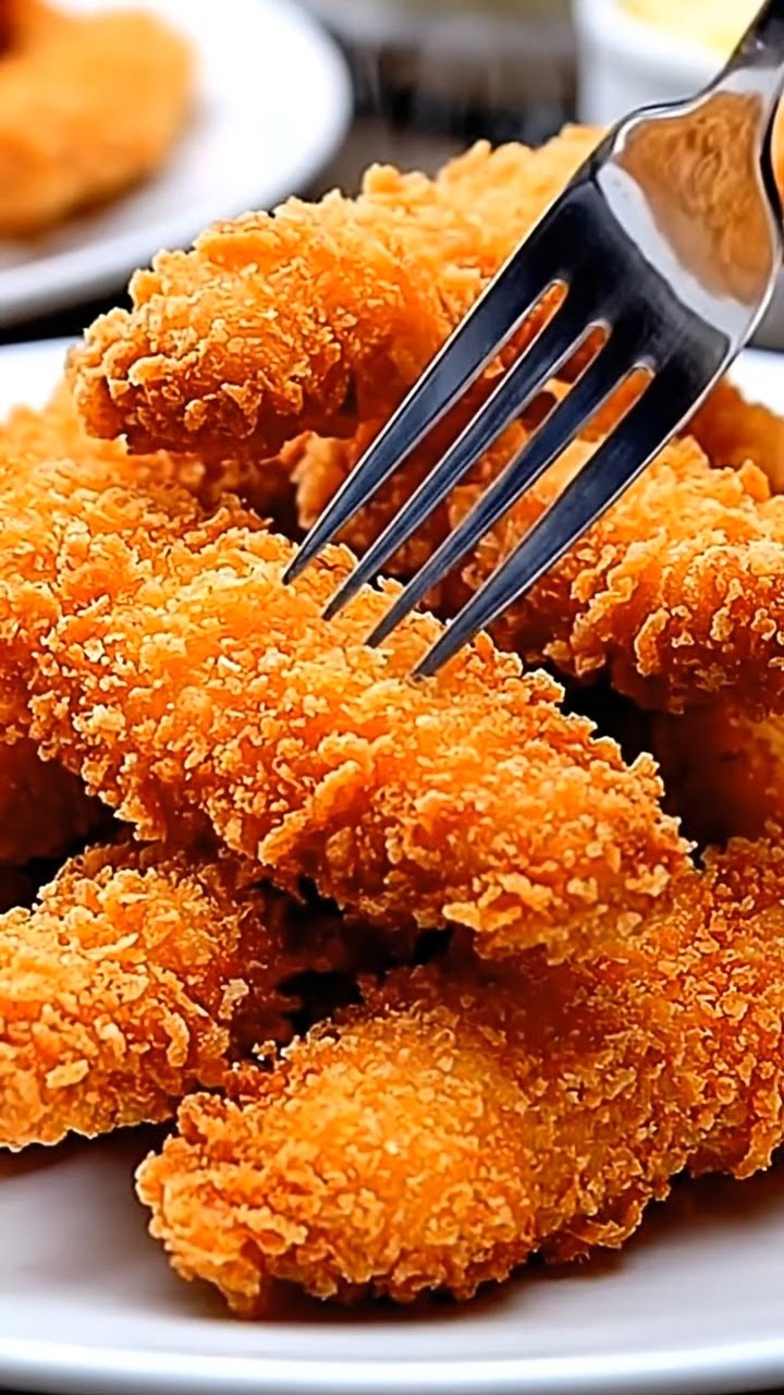 Crispy Chicken Strips – Golden Crunchy Perfection Made Easy
