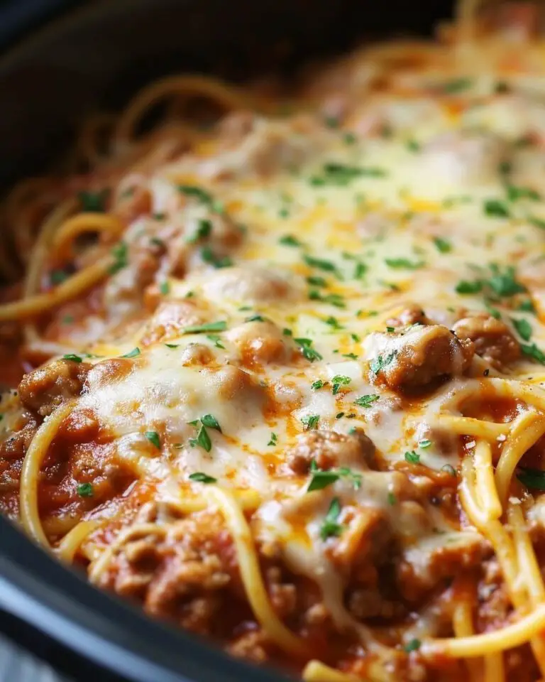 Slow Cooker Million Dollar Spaghetti That’s Rich, Creamy, and Worth Every Bite
