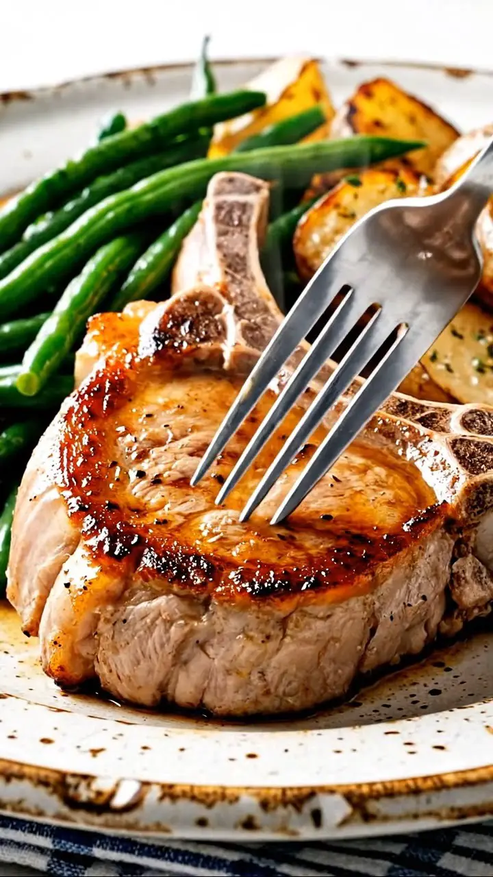 Slow Cooker Vintage Smothered Pork Chops That Practically Melt on Your Fork