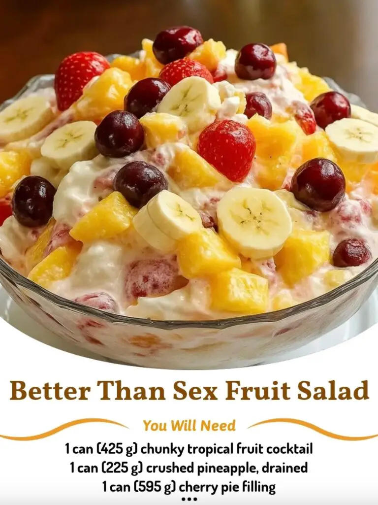 Better Than Sex Fruit Salad That’s Creamy, Sweet, and Totally Irresistible