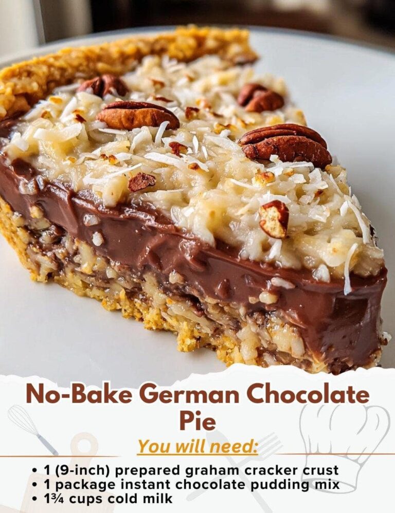 White German Chocolate Cake with a Cheesecake Center – Decadent, Layered, and Absolutely Irresistible