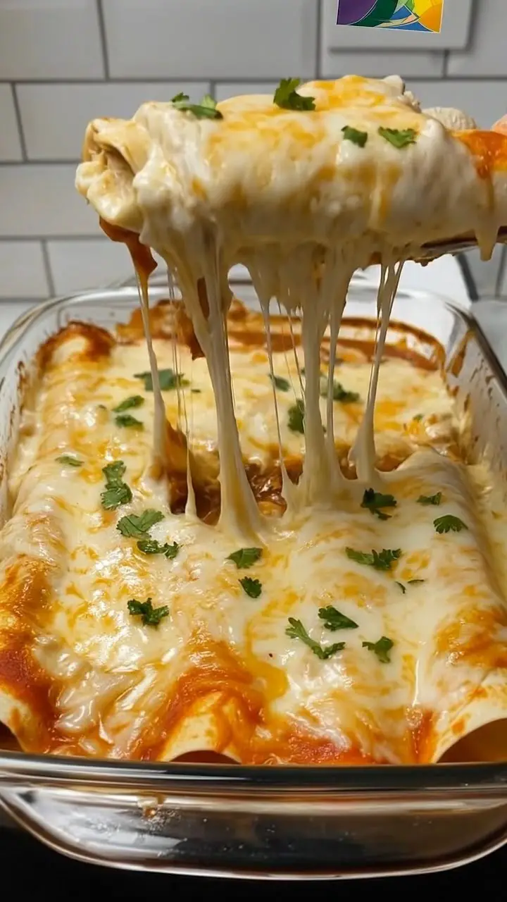 White Chicken Enchiladas: Creamy, Cheesy Comfort for Easy Family Dinners