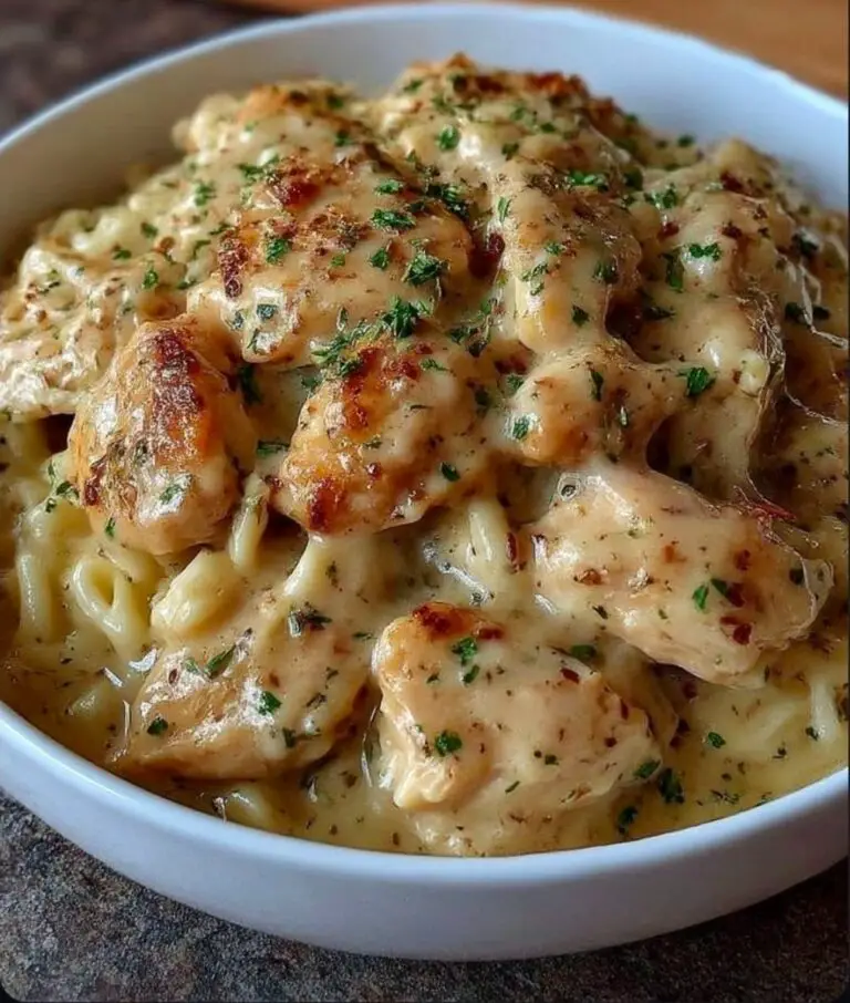 One-Pan Chicken with Buttered Noodles – Perfect for Busy Nights!