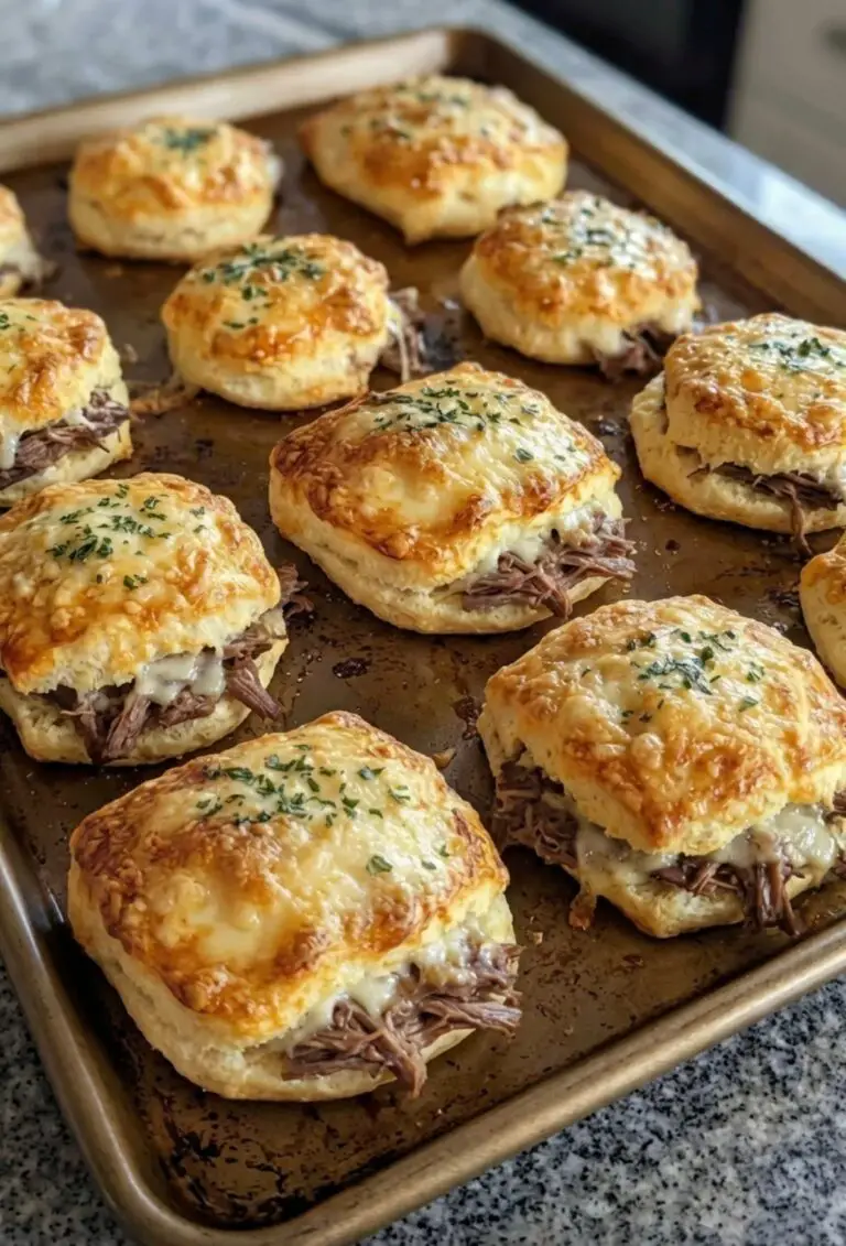 French Dip Biscuits: Flaky, Cheesy & Perfect for Dipping