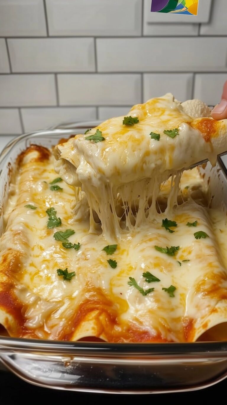 White Chicken Enchiladas: Creamy, Cheesy Comfort You’ll Crave