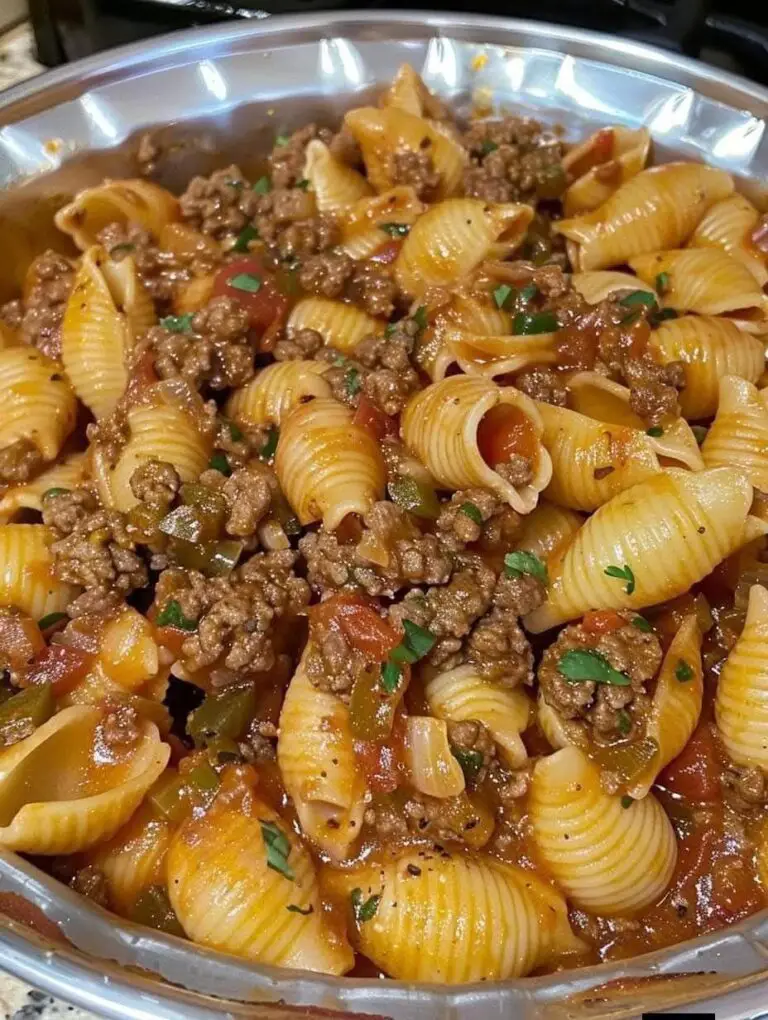 Pasta Shells with Ground Beef: Easy, Hearty Comfort Dinner