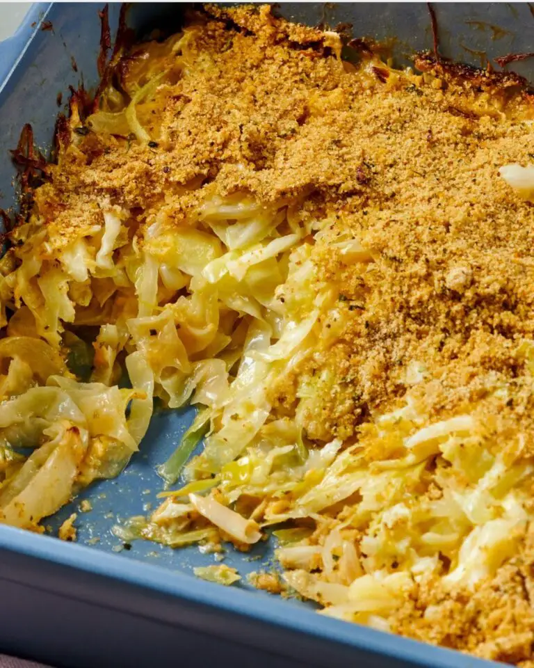 Easy Cabbage Casserole – Creamy, Cheesy, and Comforting Classic