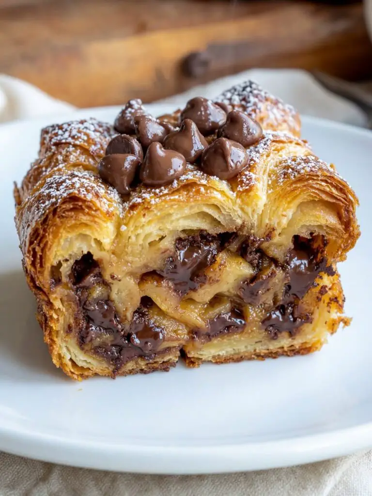 Chocolate Croissant Breakfast Bake – A Rich and Cozy Brunch Favorite