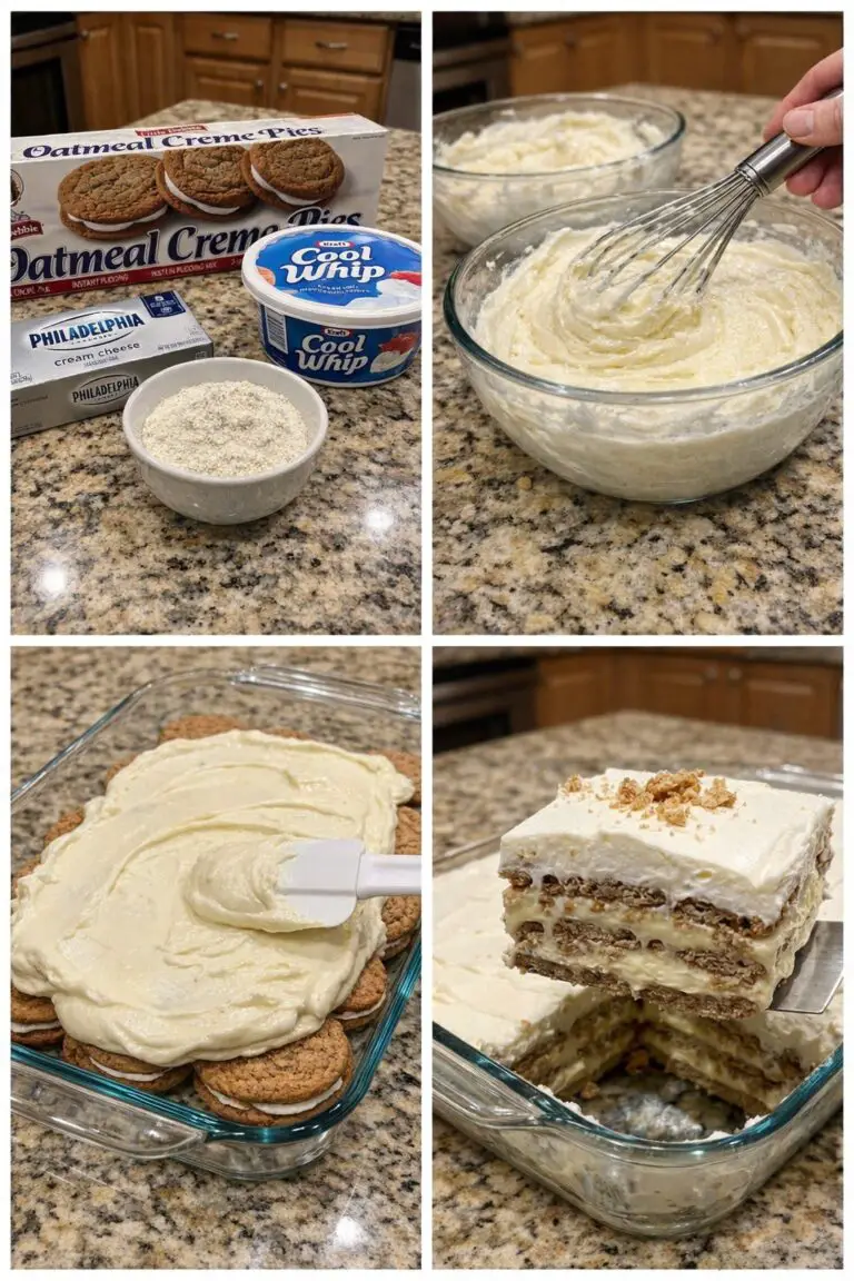 Oatmeal Creme Pie Icebox Lasagna: The Best No-Bake Dessert Delight