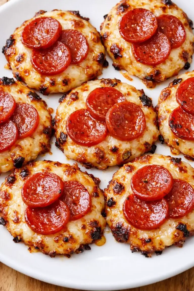 Low Carb 3-Ingredient Pizza Bites: Crispy, Cheesy Snack You’ll Crave