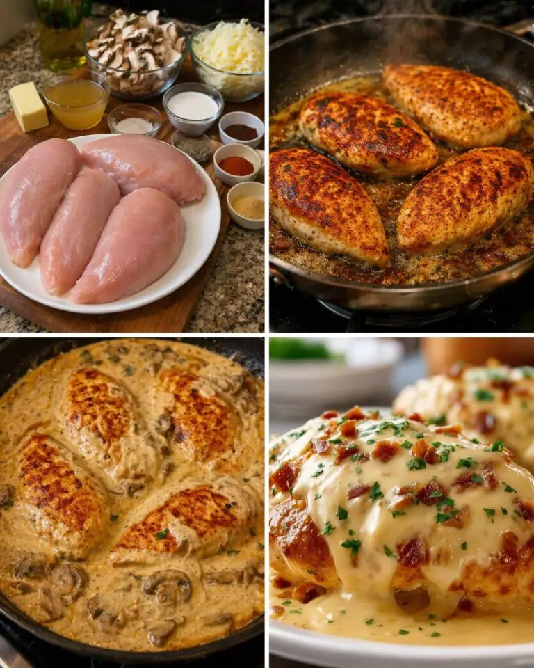 Texas Roadhouse Smothered Chicken: Indulgent Turkey Bacon Delight