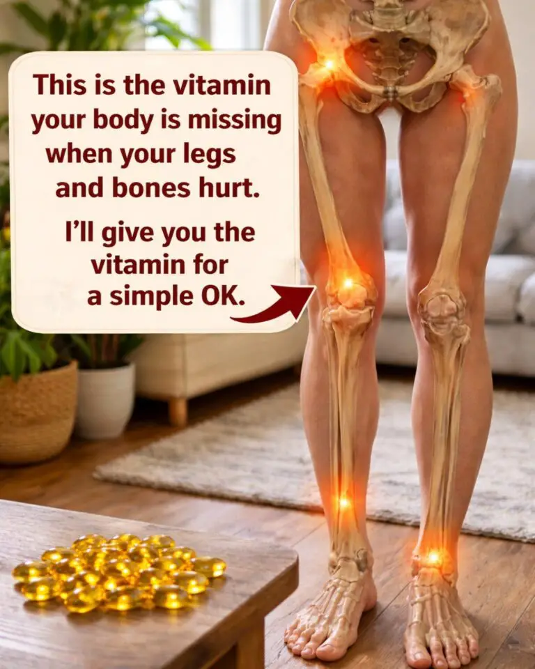 This is the Vitamin Your Body Is Missing When Your Legs and Bones Hurt – Bone Strength Smoothie Recipe