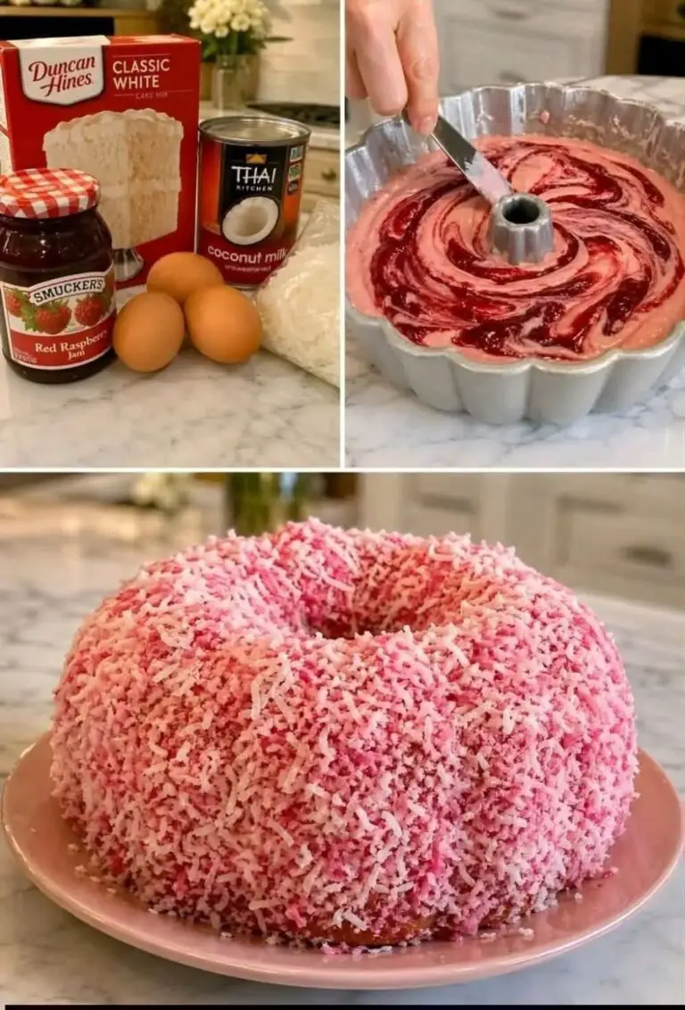 Raspberry Coconut Snowball Cake That’s Soft, Sweet, and Stunning