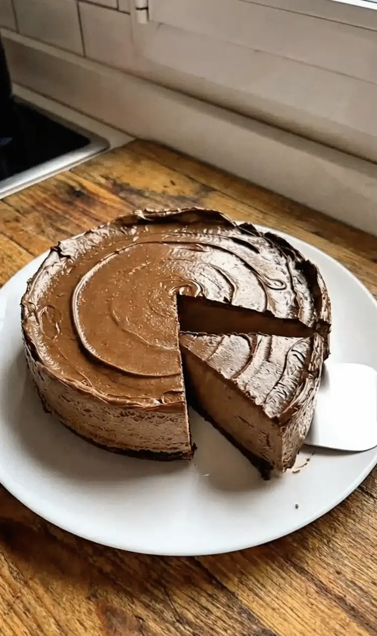 3-Ingredient Chocolate Mousse Cake: The Easiest Healthy Dessert You’ll Ever Make