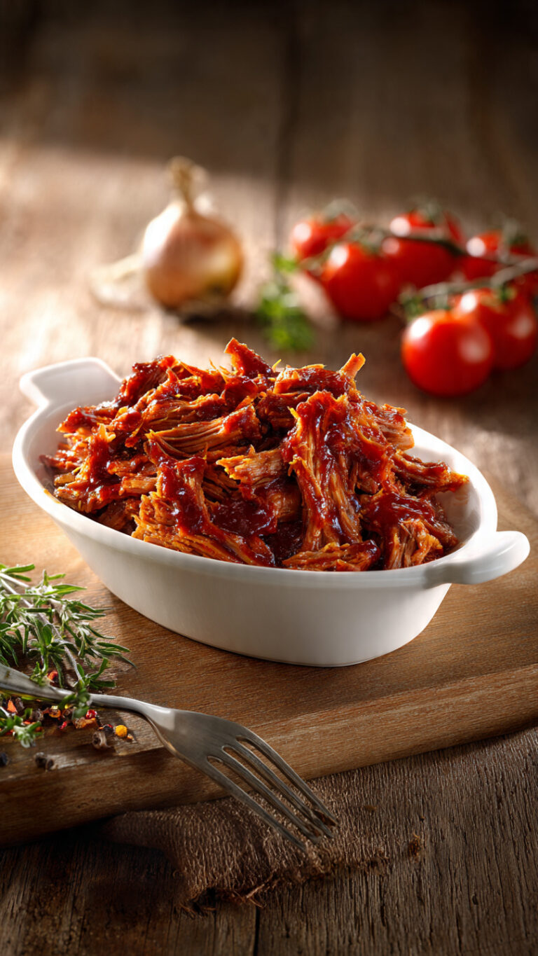 Melt-in-Your-Mouth Hickory-Style Slow Cooker Pulled Pork Feast