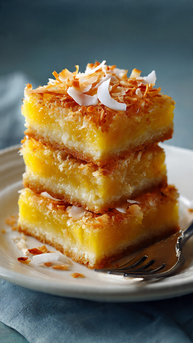 Coconut Butter Bars That Melt in Your Mouth