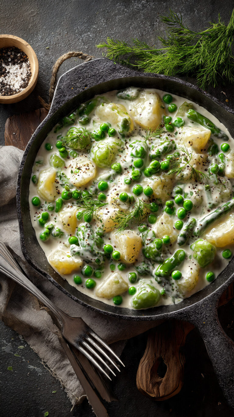 Creamed Peas and Potatoes That Taste Like Home