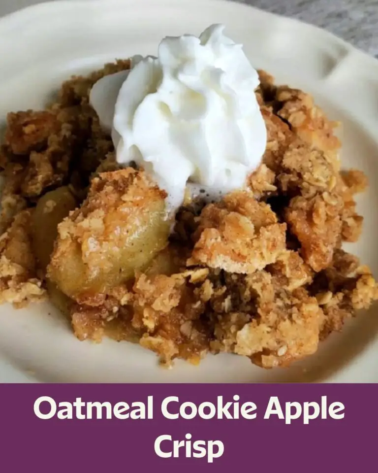 Oatmeal Cookie Apple Crisp
