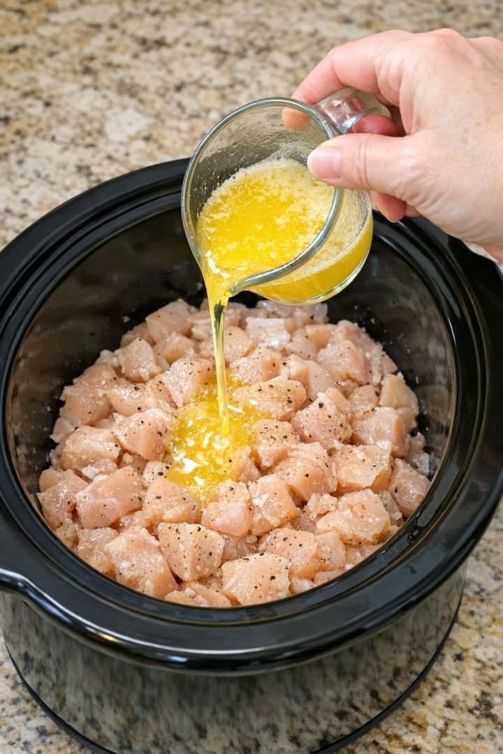 Crockpot Butter Chicken Bites