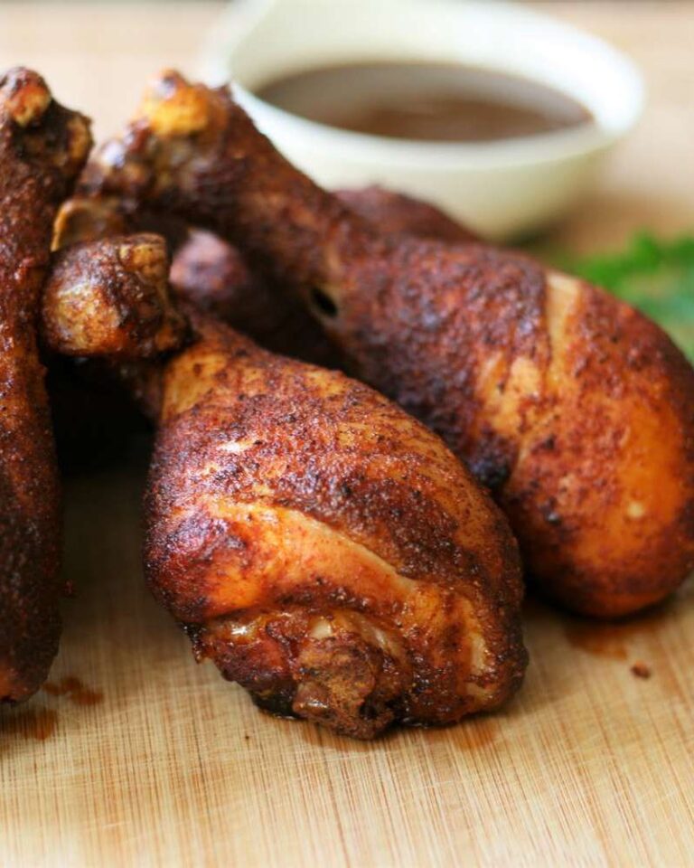 Crispy Smoked Chicken Drumsticks