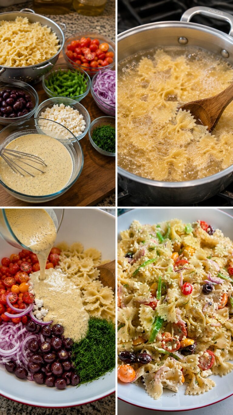 Easy Greek Style Pasta Salad Recipe Everyone Loves