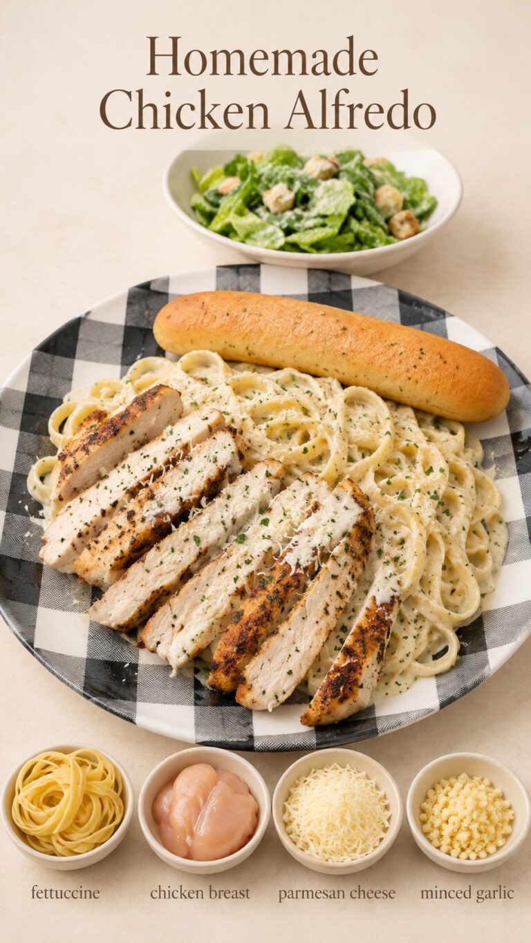 Homemade Chicken Alfredo for Creamy Weeknight Comfort