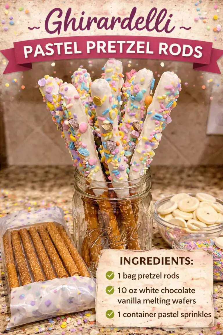 Ghirardelli Pastel Pretzel Rods