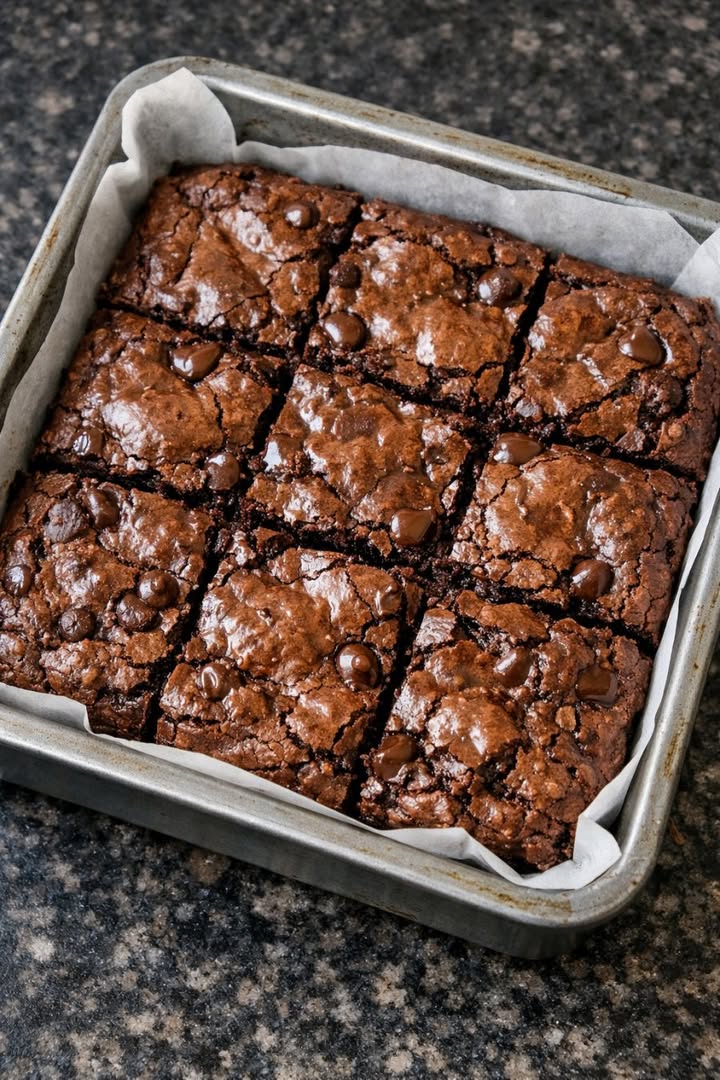 4-Ingredient Hot Chocolate Brownies That Taste Like Cozy Winter Comfort