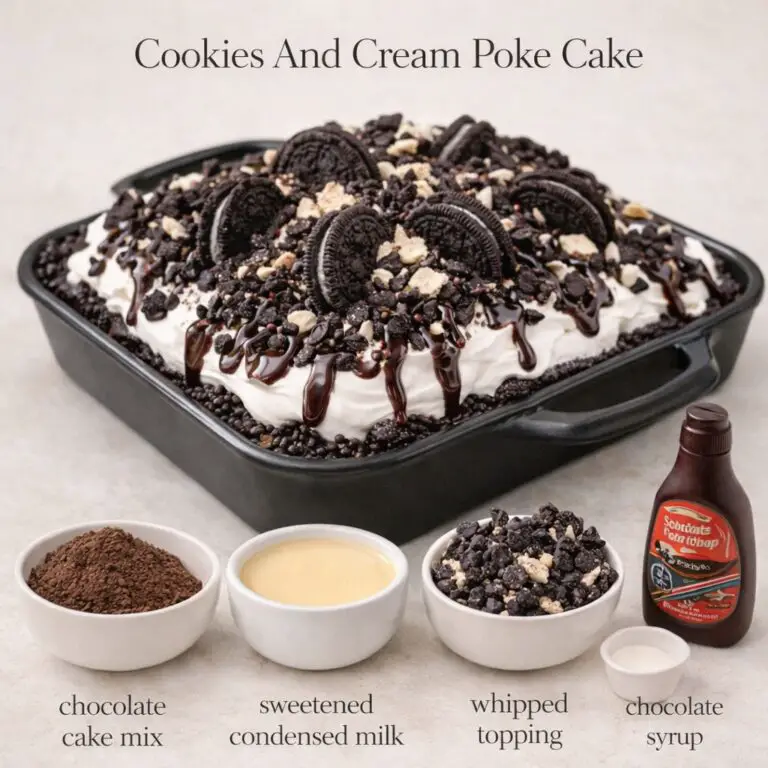 Cookies And Cream Poke Cake: The Ultimate Easy Dessert for Any Occasion