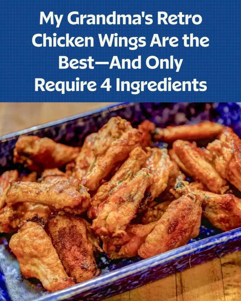 Grandma’s 4-Ingredient Chicken Wings