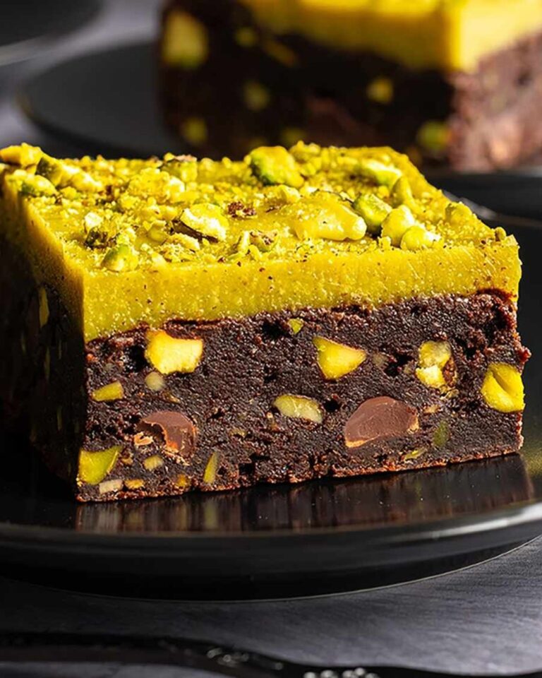 Pistachio Brownies Recipe That Delivers Rich Chocolate Flavor
