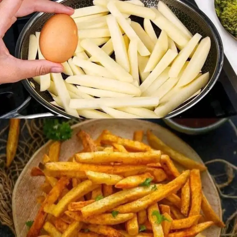 Crispy Egg-Coated French Fries: Ultra Crunchy Golden Perfection