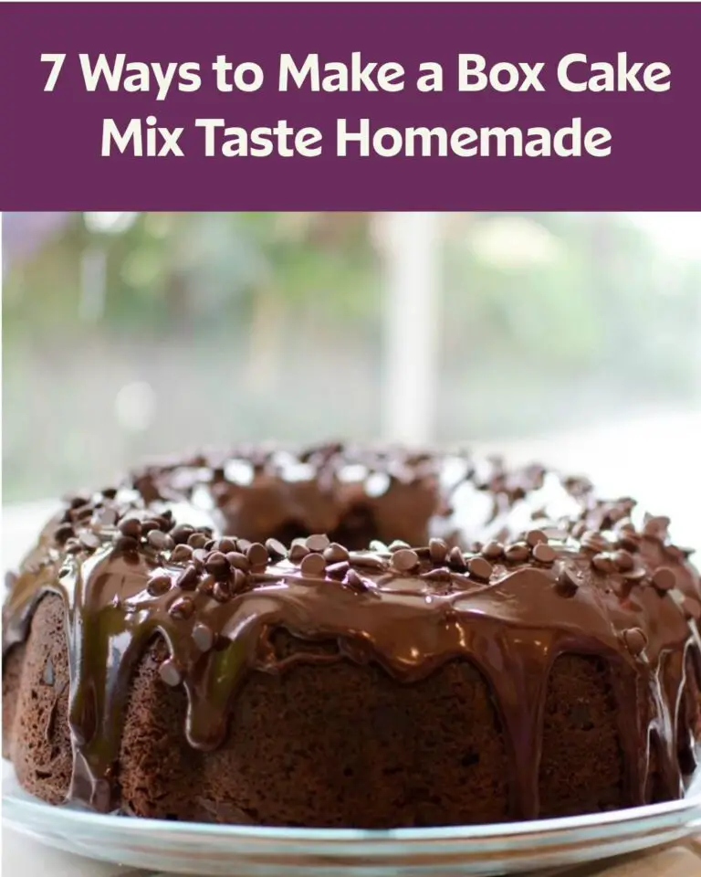 Homemade Box Cake Mix Upgrade Guide
