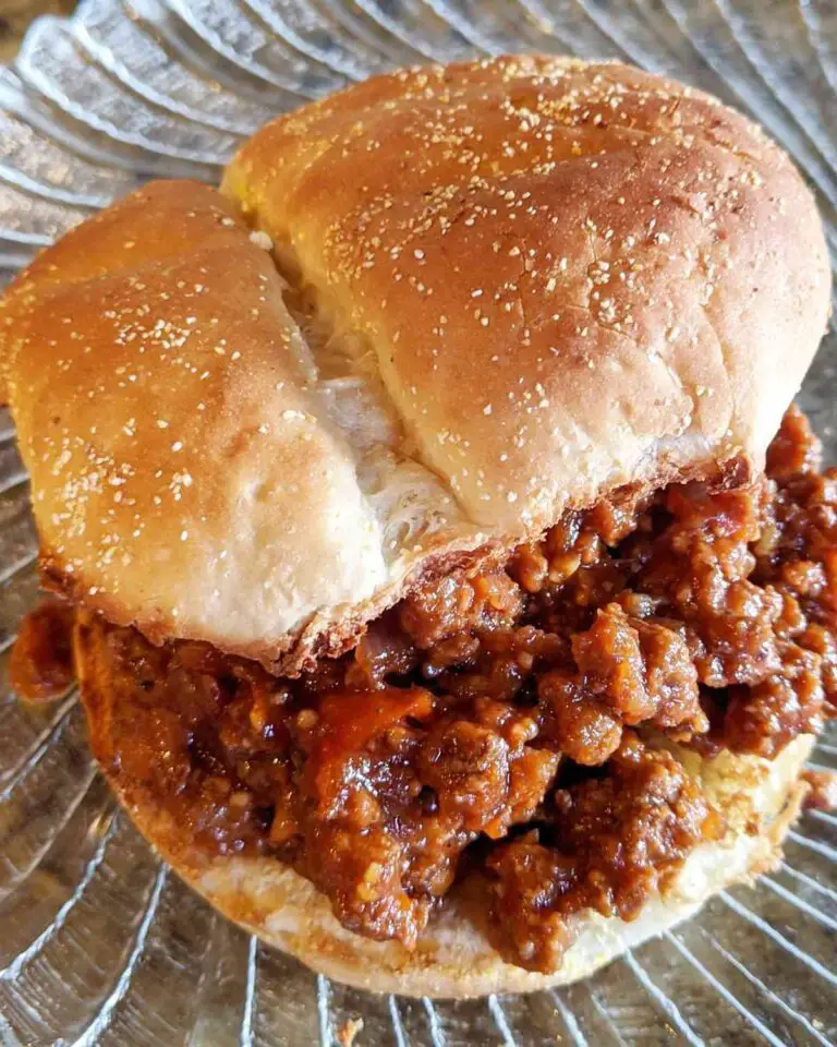 Homemade Sloppy Joes