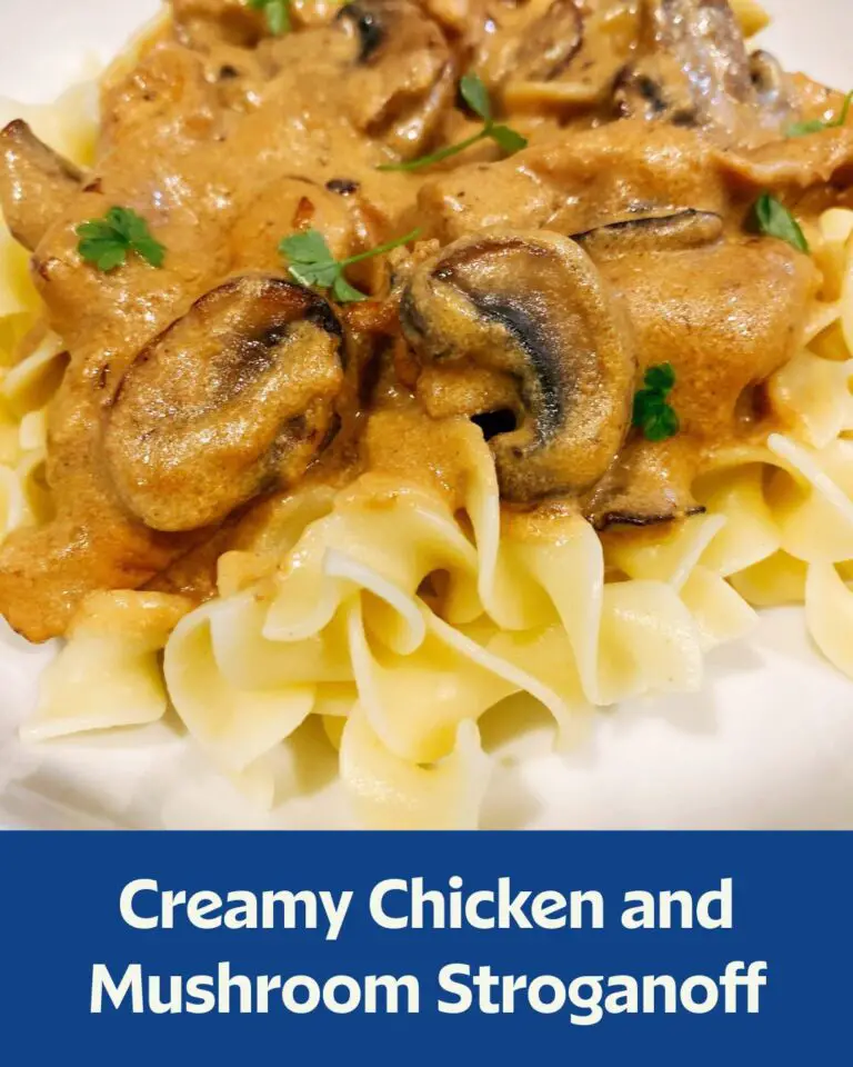 Creamy Chicken and Mushroom Stroganoff Recipe Everyone Loves