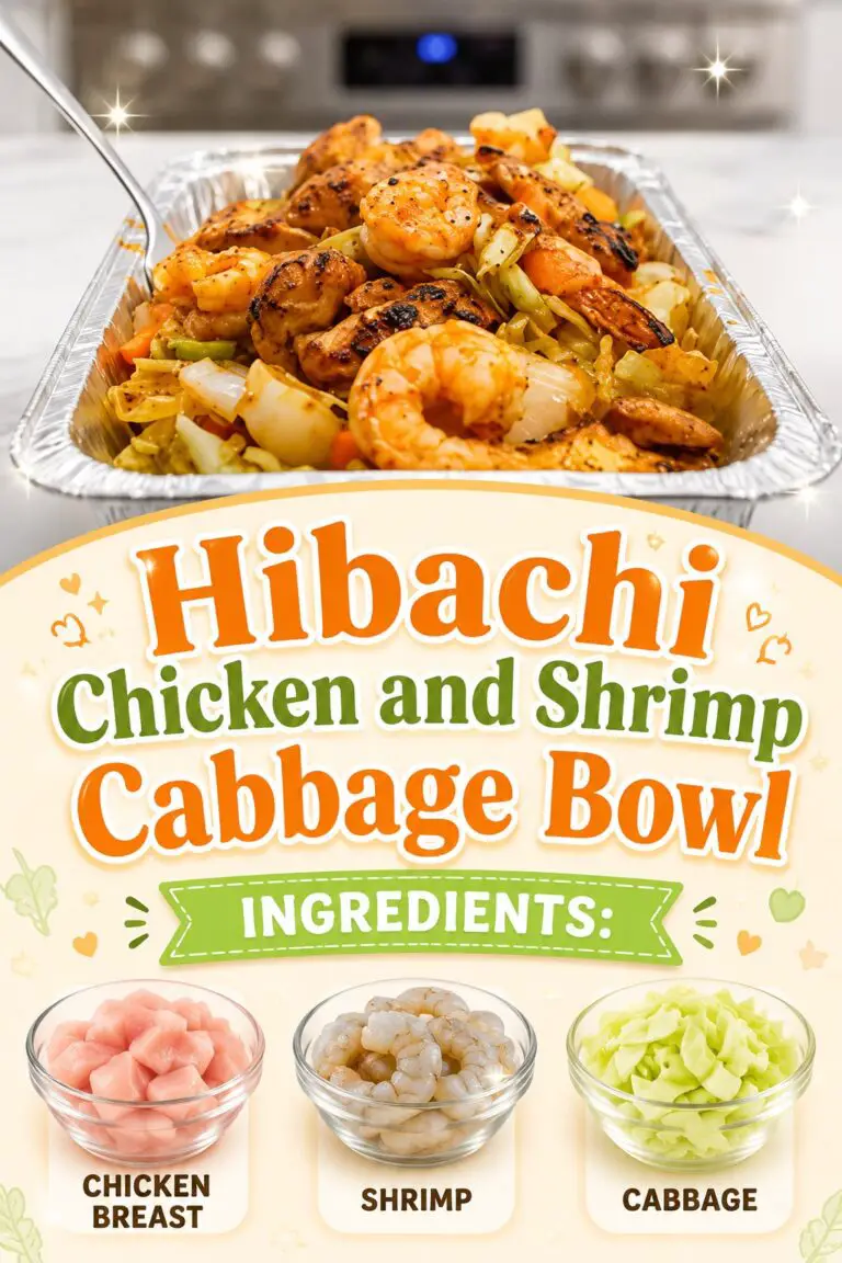 Hibachi Chicken and Shrimp Cabbage Bowl Recipe That Tastes Better Than Takeout